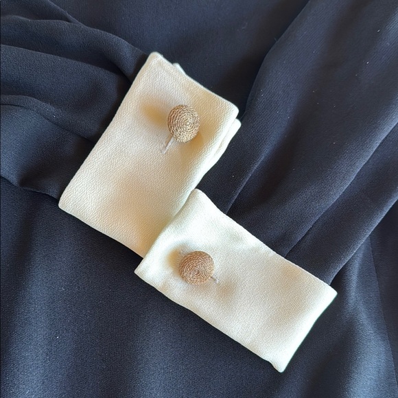 Dana Buchman VTG Black & White Sheath Dress NWOT Women’s Size 4 - Picture 6 of 16